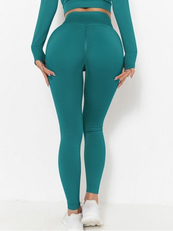 Scrunch Butt High Waist Solid Color Yoga Leggings Scrunch Butt High Waist Solid Color Yoga Leggings