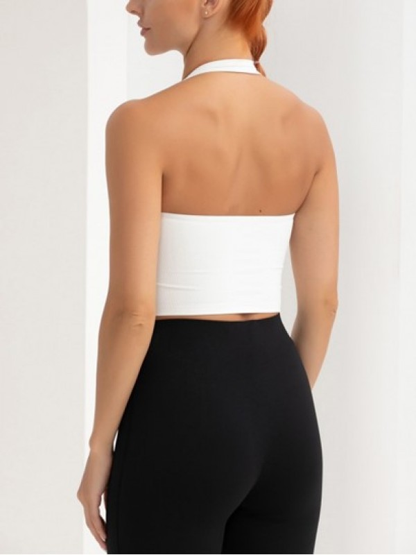 Padded Halter Sports Tank Top Padded Halter Sports Tank Top
