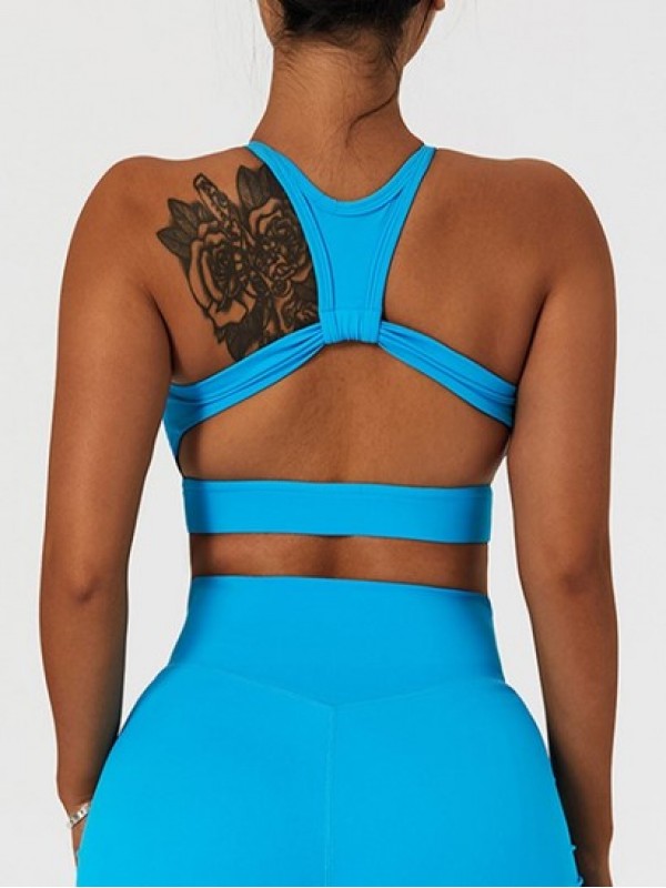 Solid Color Backless Quick-dry Sports Bra Solid Color Backless Quick-dry Sports Bra