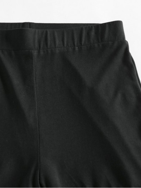 Solid Lace Panel Layering Slip Shorts Solid Lace Panel Layering Slip Shorts