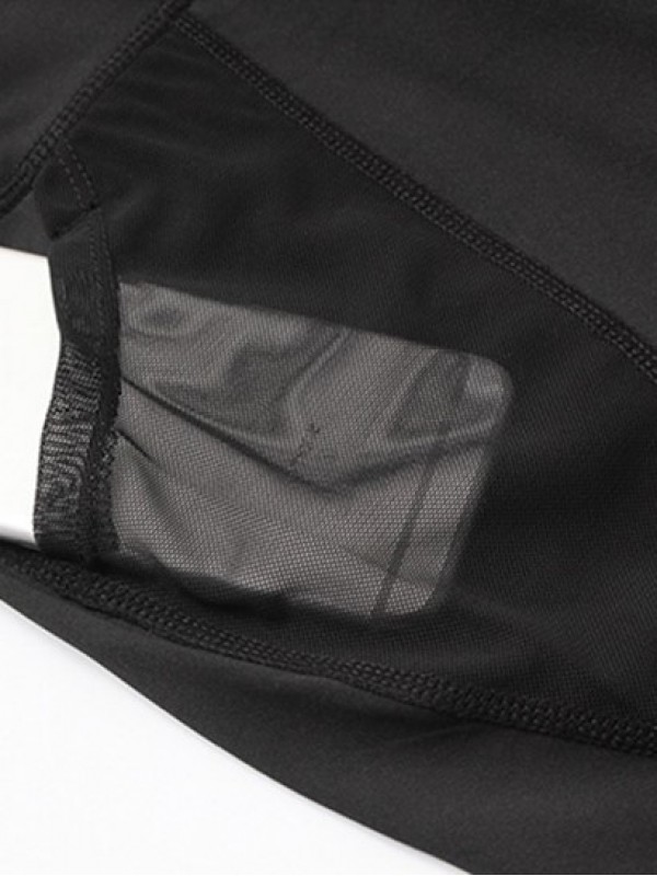 Wideband Waist Sports Shorts With Mesh Pocket Wideband Waist Sports Shorts With Mesh Pocket