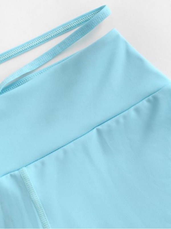 Wide Band Solid Color Sports Shorts Wide Band Solid Color Sports Shorts