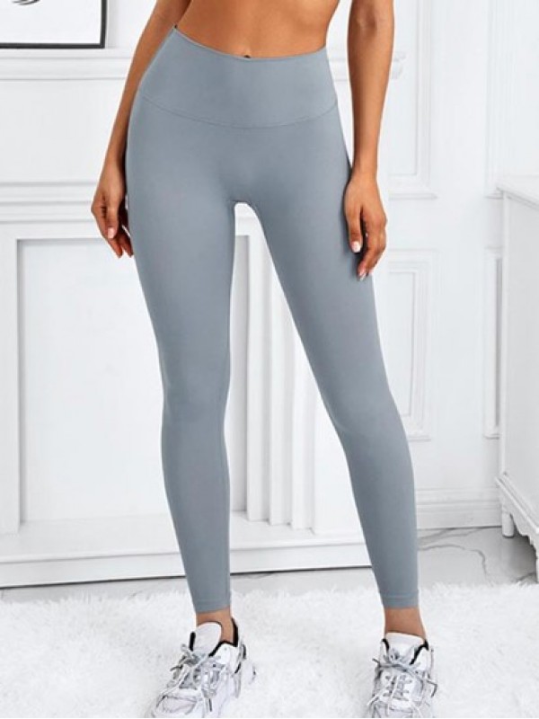 Seamless Solid Color High Rise Soft Touch Yoga Gym Leggings Seamless Solid Color High Rise Soft Touch Yoga Gym Leggings