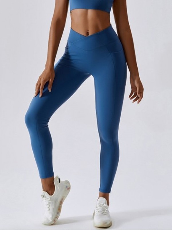 Side Pockets High Waisted Scrunch Butt Leggings Side Pockets High Waisted Scrunch Butt Leggings