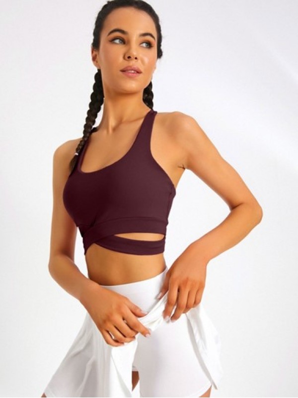 Racerback Criss Crosss Sport Yoga Bra Racerback Criss Crosss Sport Yoga Bra