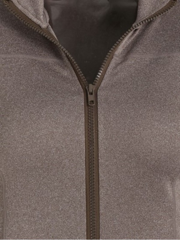 Topstitching Design Marled Print Zip Fly Sports Jacket Topstitching Design Marled Print Zip Fly Sports Jacket