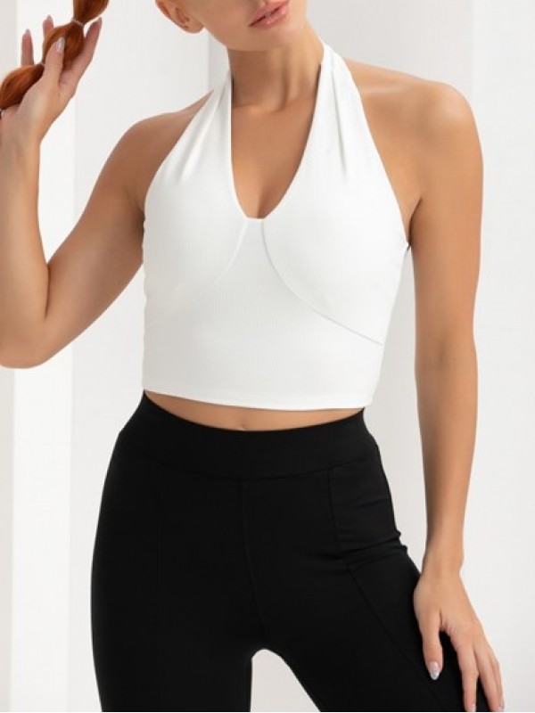 Padded Halter Sports Tank Top Padded Halter Sports Tank Top