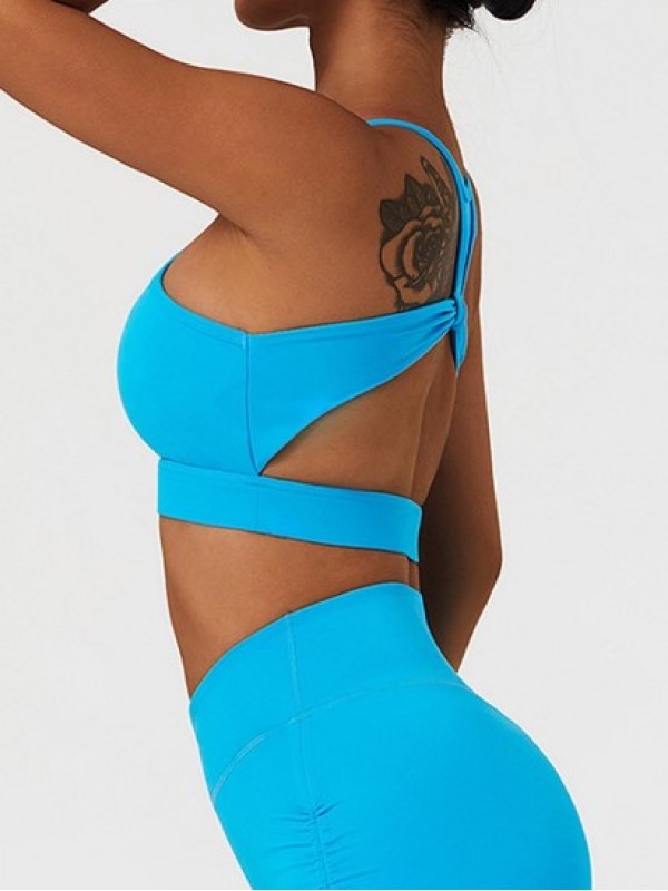 Solid Color Backless Quick-dry Sports Bra Solid Color Backless Quick-dry Sports Bra