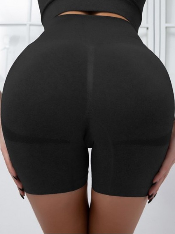 Wideband Waist Scrunch Butt Knitted Sports Yoga Shorts Wideband Waist Scrunch Butt Knitted Sports Yoga Shorts