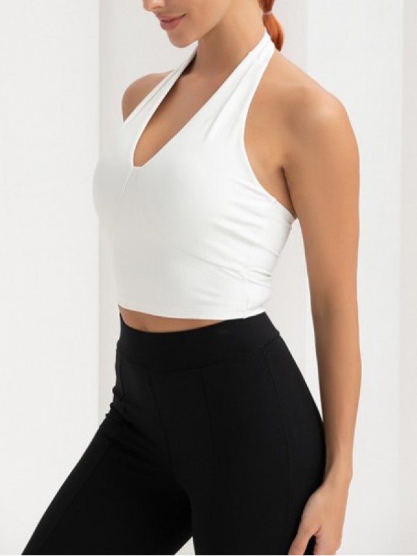 Padded Halter Sports Tank Top Padded Halter Sports Tank Top